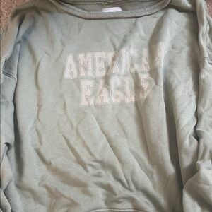 American Eagle Green Sweatshirt